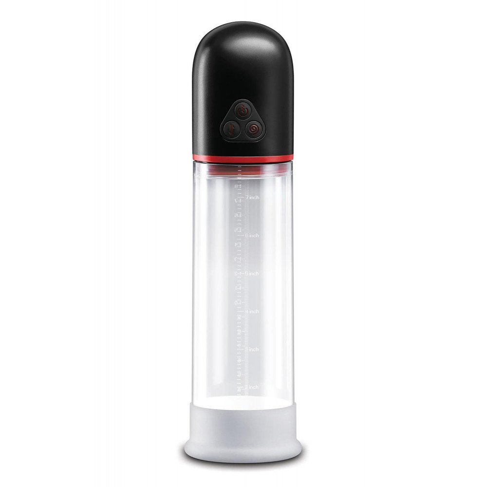 Помпы - Вакуумная помпа NS Novelties Renegade с вибрацией, белая, 29.5 см 1