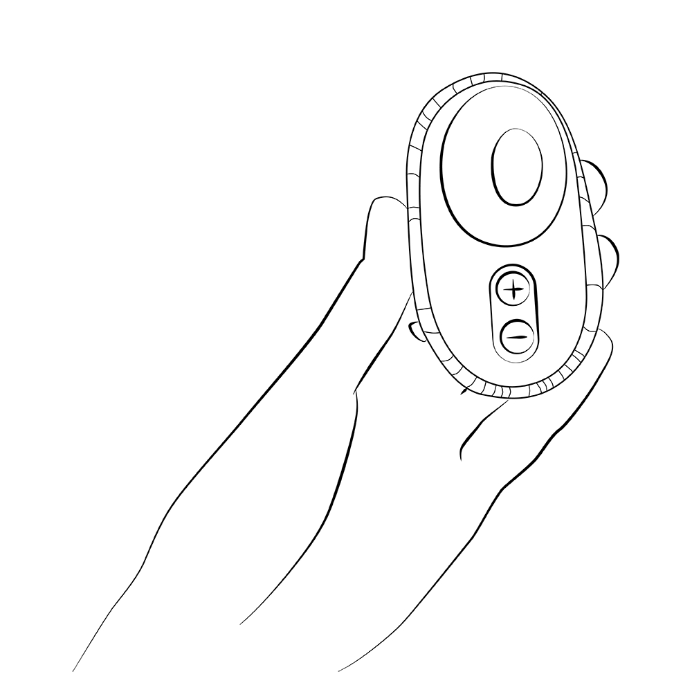 Вакуумний вібратор - Вакуумний стимулятор клітора ROMP Spin в тревел-форматі, рожевий 6