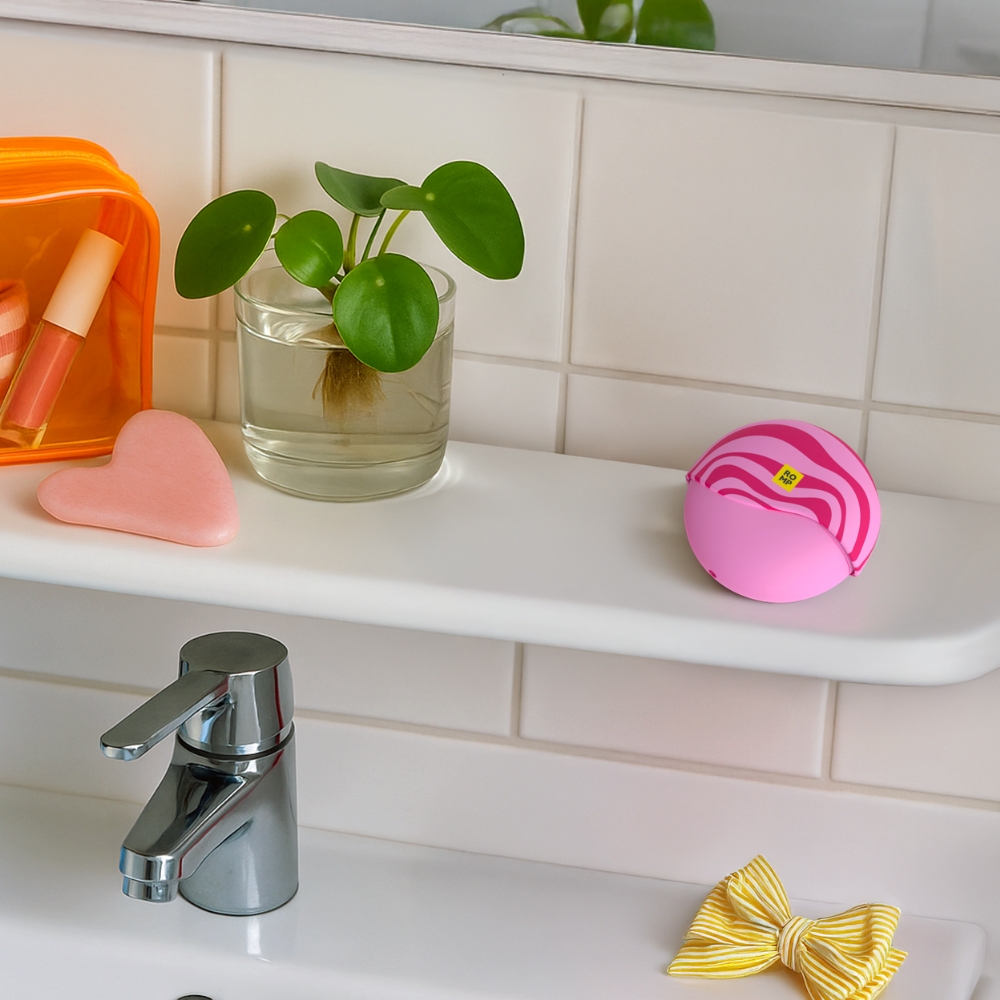 Вакуумний вібратор - Вакуумний стимулятор клітора ROMP Spin в тревел-форматі, рожевий 2