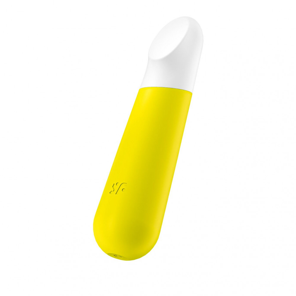 Вибропули и мини-вибраторы - Вибропуля перезаряжаемая Satisfyer Ultra Power Bullet 4 Yellow