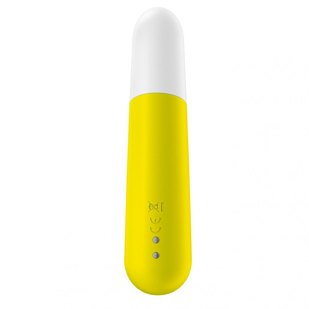 Вибропули и мини-вибраторы - Вибропуля перезаряжаемая Satisfyer Ultra Power Bullet 4 Yellow 4