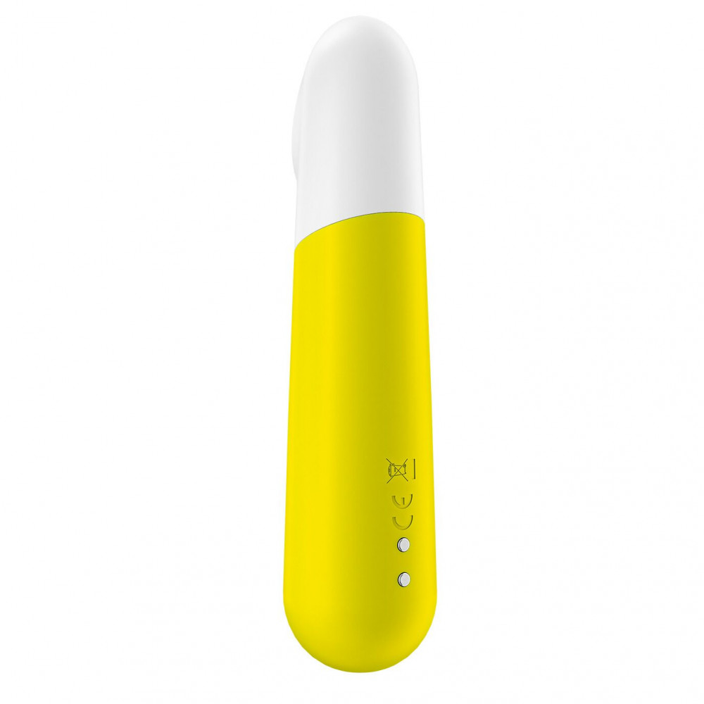Вибропули и мини-вибраторы - Вибропуля перезаряжаемая Satisfyer Ultra Power Bullet 4 Yellow 3