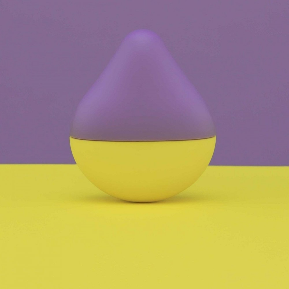 Секс игрушки - Вибратор для клитора Iroha Mini, фиолетово-желтый 3