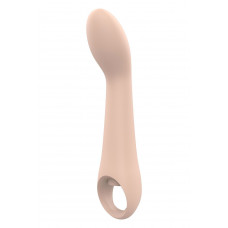 Вибратор Dream Toys Nude Ivy для точки G, бежевый