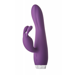 Вібратор кролик Dream Toys Flirts Rabbit, фіолетовий, 17 х 3 см