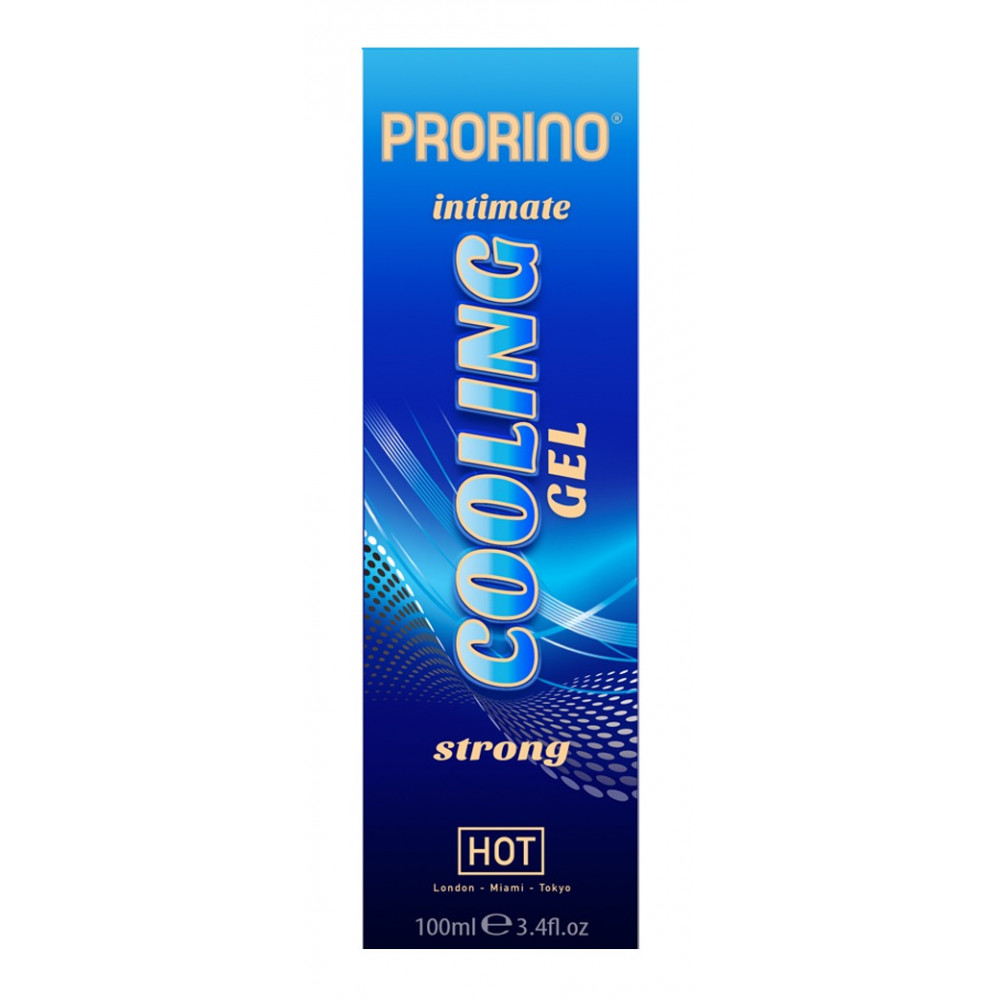 Разное - Интимный гель Hot PRORINO Intimate Strong с эффектом охлаждения, 100 мл 3
