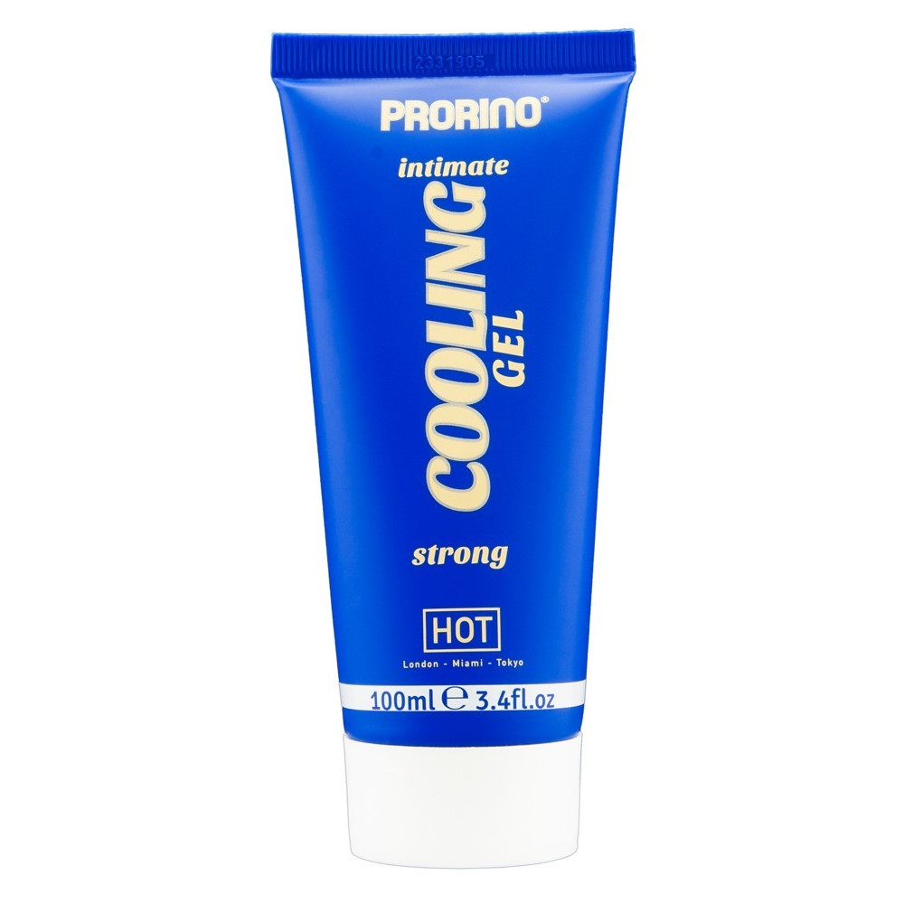 Разное - Интимный гель Hot PRORINO Intimate Strong с эффектом охлаждения, 100 мл 1