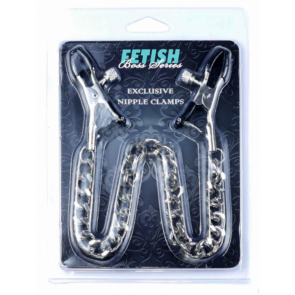 Різне - Затискачі для сосків Fetish Boss Series - №9 Exclusive Nipple Clamps, BS6100017 4