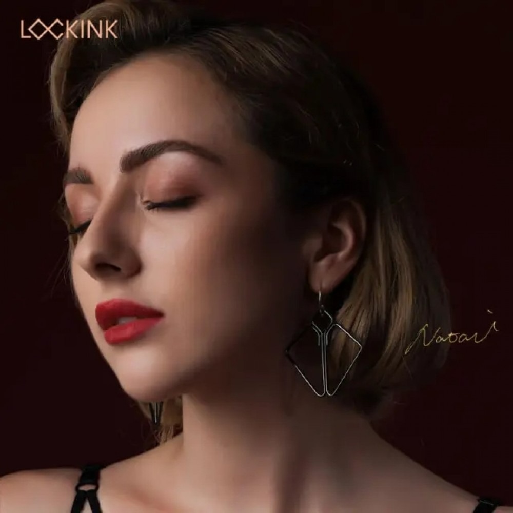 БДСМ игрушки - Зажимы для сосков LOCKINK - золотые 2