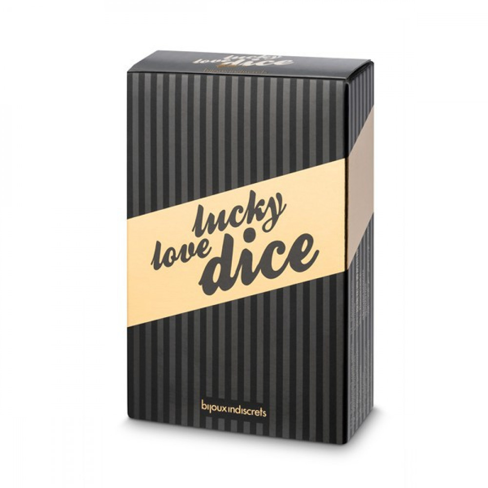 Эротические игры - Кубики для эротической игры LUCKY LOVE DICE Bijoux Indiscrets (Испания) 3