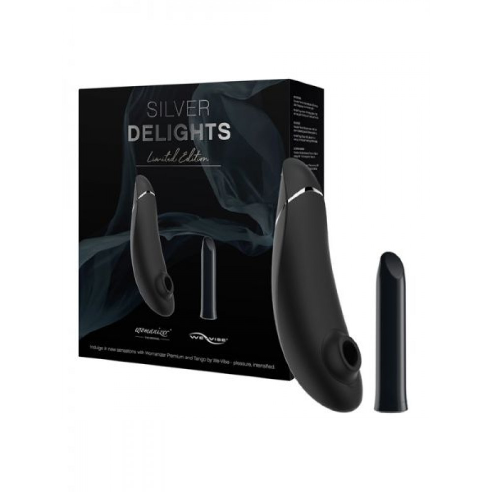 Подарочные наборы - Набор секс игрушек Silver Delights Collection Womanizer&We-Vibe