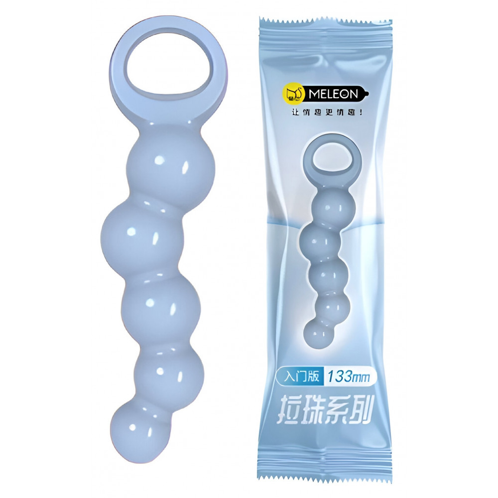 Анальные игрушки без вибрации - Анальные бусы Meleon Anal Beads - AP017
