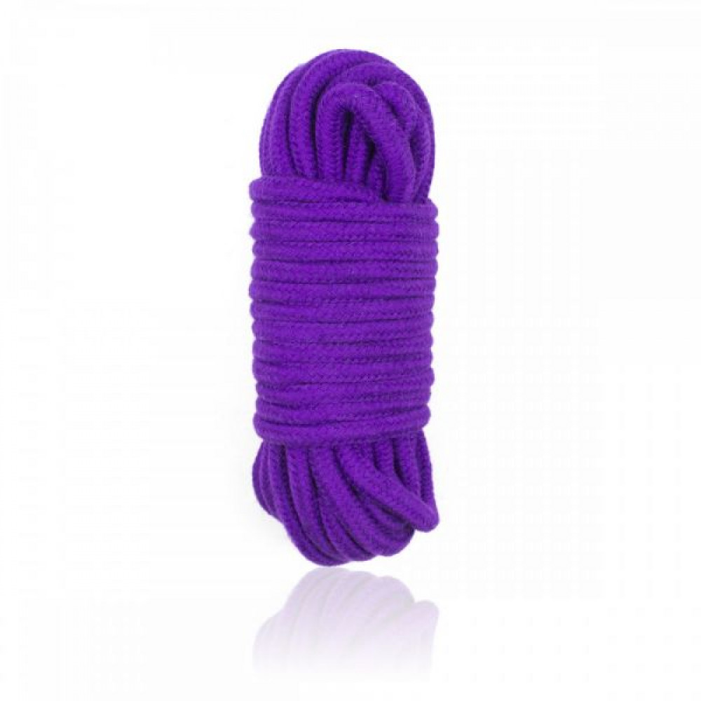 Разное - Веревка для шибари DS Fetish фиолетовая, 10 м.