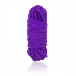 Веревка для шибари DS Fetish фиолетовая, 10 м.