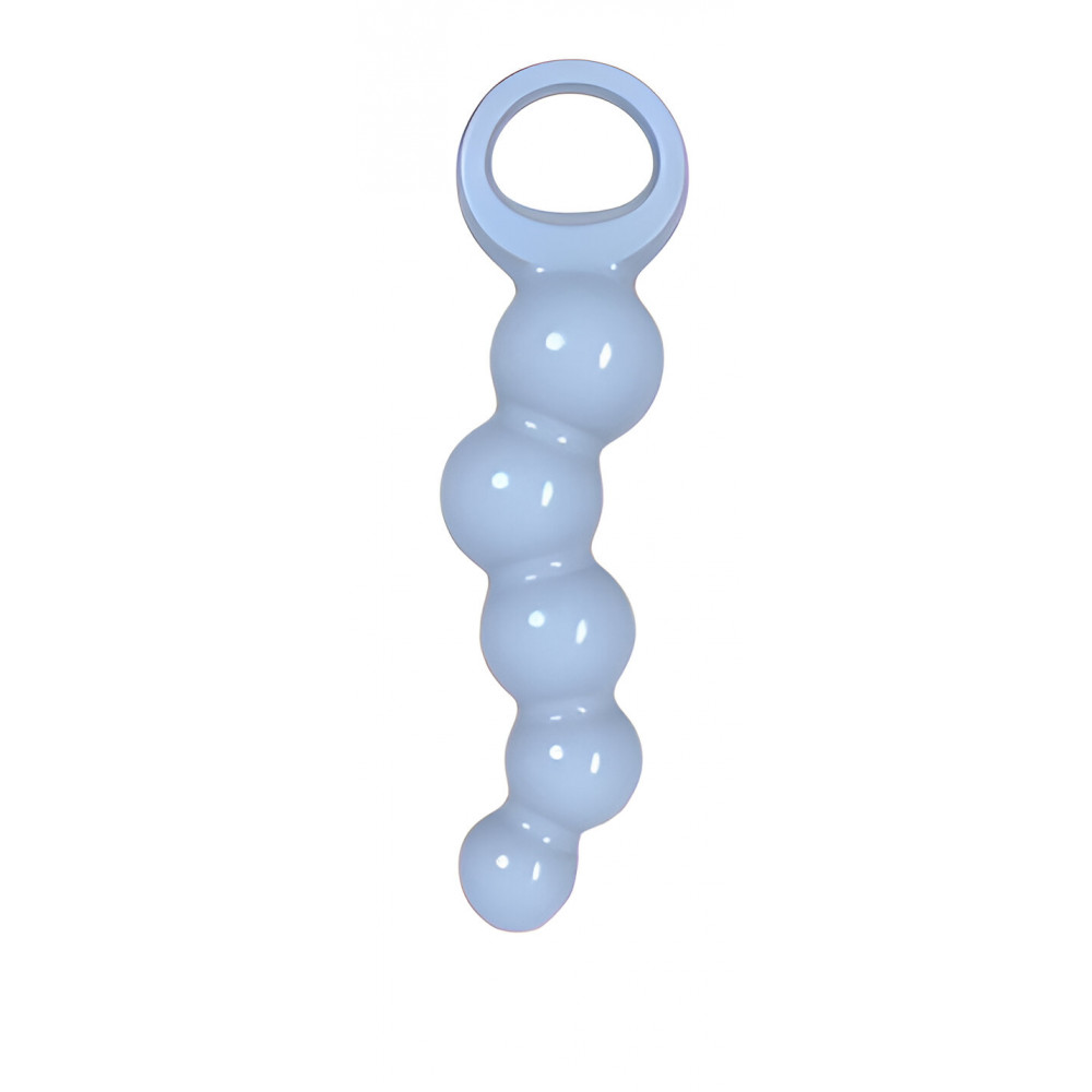 Анальные игрушки без вибрации - Анальные бусы Meleon Anal Beads - AP017 1