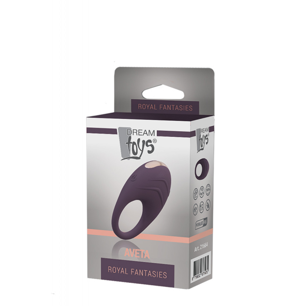 Эрекционные кольца с вибрацией - Эрекционное кольцо ROYAL FANTASIES AVETA 1
