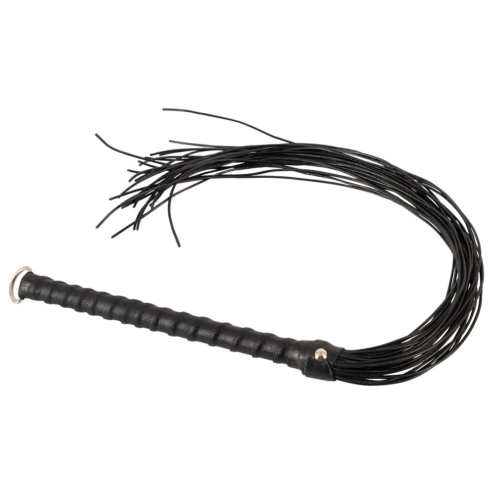 БДСМ игрушки - Флоггер Leather flogger corduroy, кожа