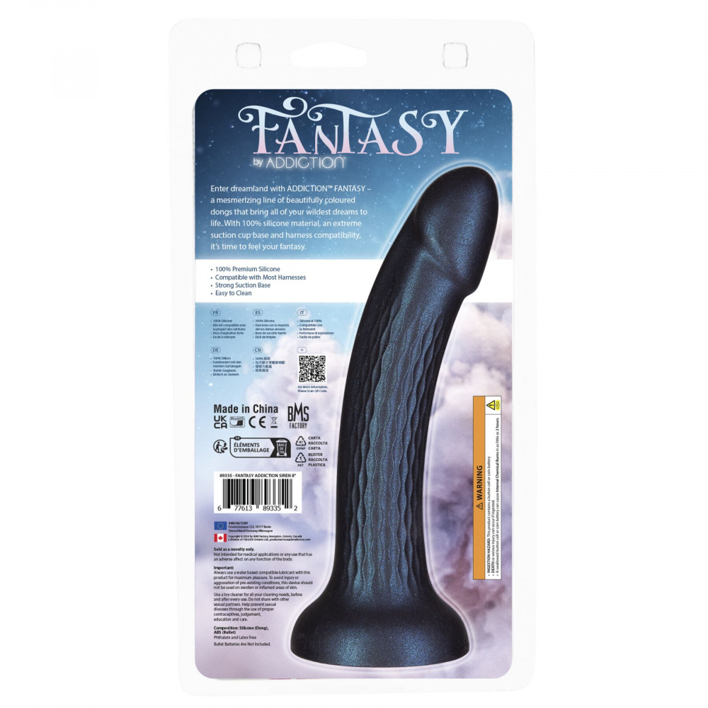 Фалоімітатор - Фалоімітатор на присосці Fantasy by Addiction Siren 8