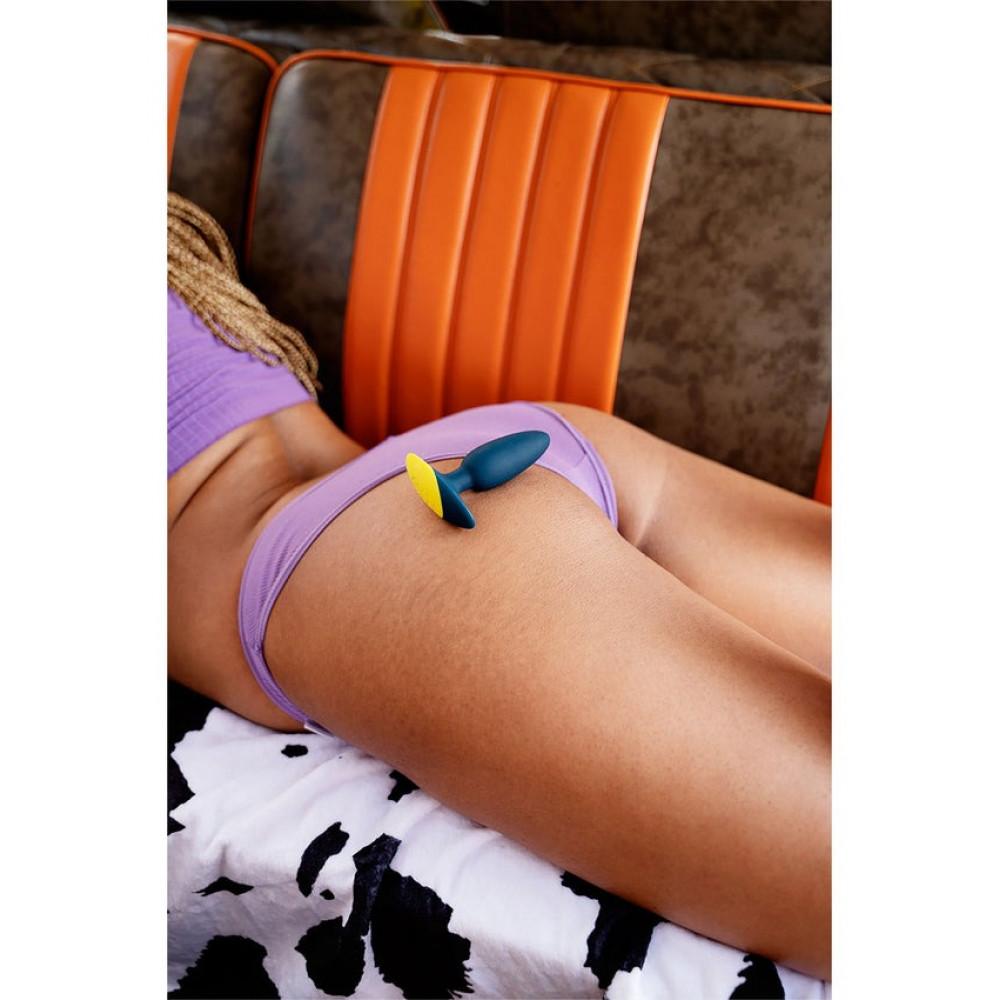 Анальные игрушки с вибрацией - Анальная пробка с вибрацией Romp Bass темно-зеленая 6