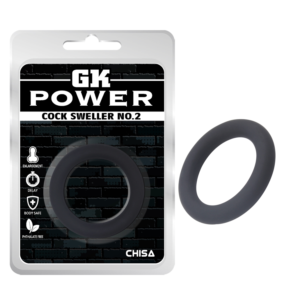 Эрекционное кольцо - CH53476 Эрекционное кольцо GK Power Cock Sweller No.2 Chisa