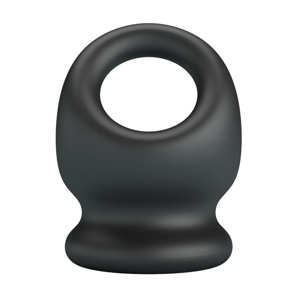  - Ерекційне кільце Crazy Bull - Oberon Silicone Cock Ring, BI-210240 2