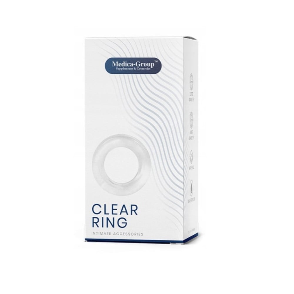 Різне - Кільце ерекційне Medica Group Clear Ring, прозорий 1