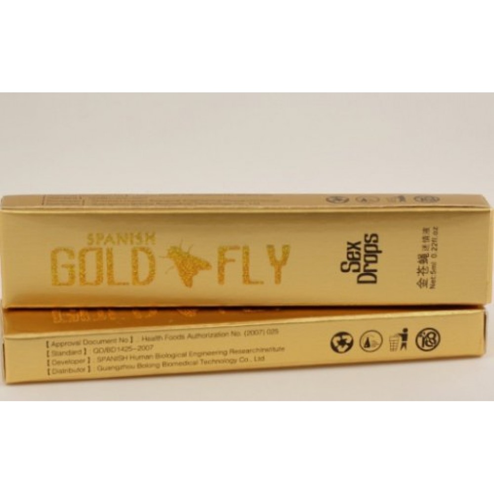 Возбуждающие препараты - Капли возбуждающие Gold fly (цена за один стик) 1