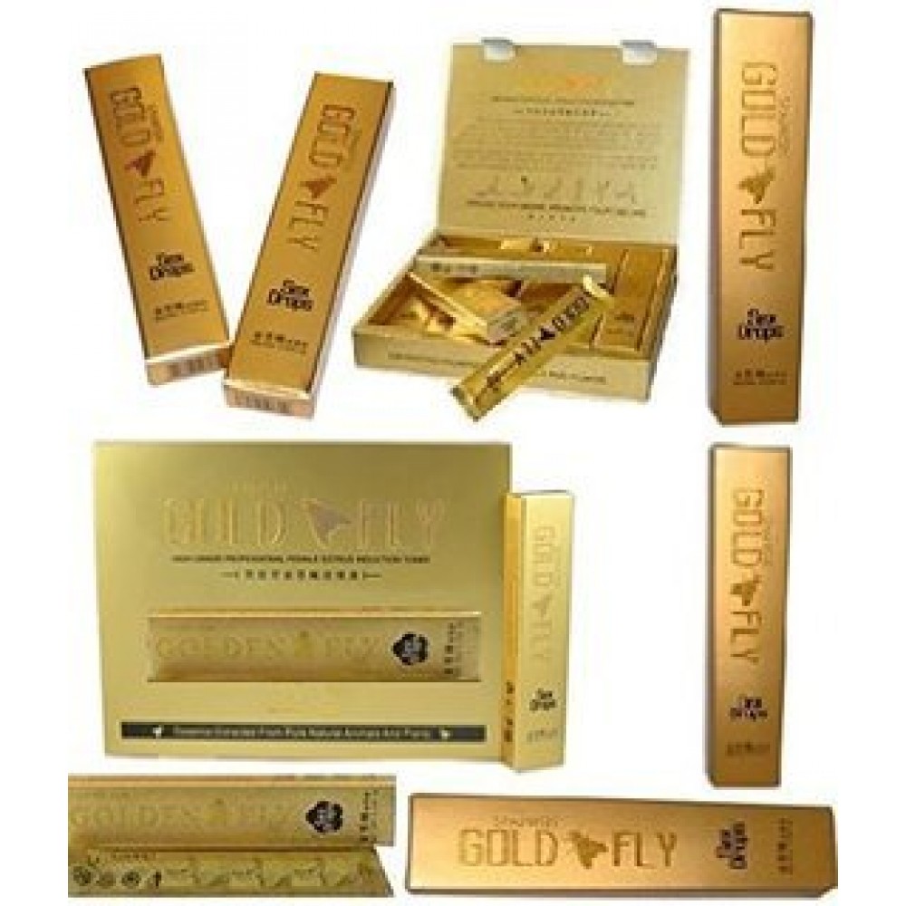 Возбуждающие препараты - Капли возбуждающие Gold fly (цена за один стик) 2