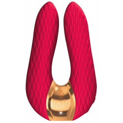 Клиторальный вибратор Shunga Aiko розовый, 10.5 см х 6.5 см