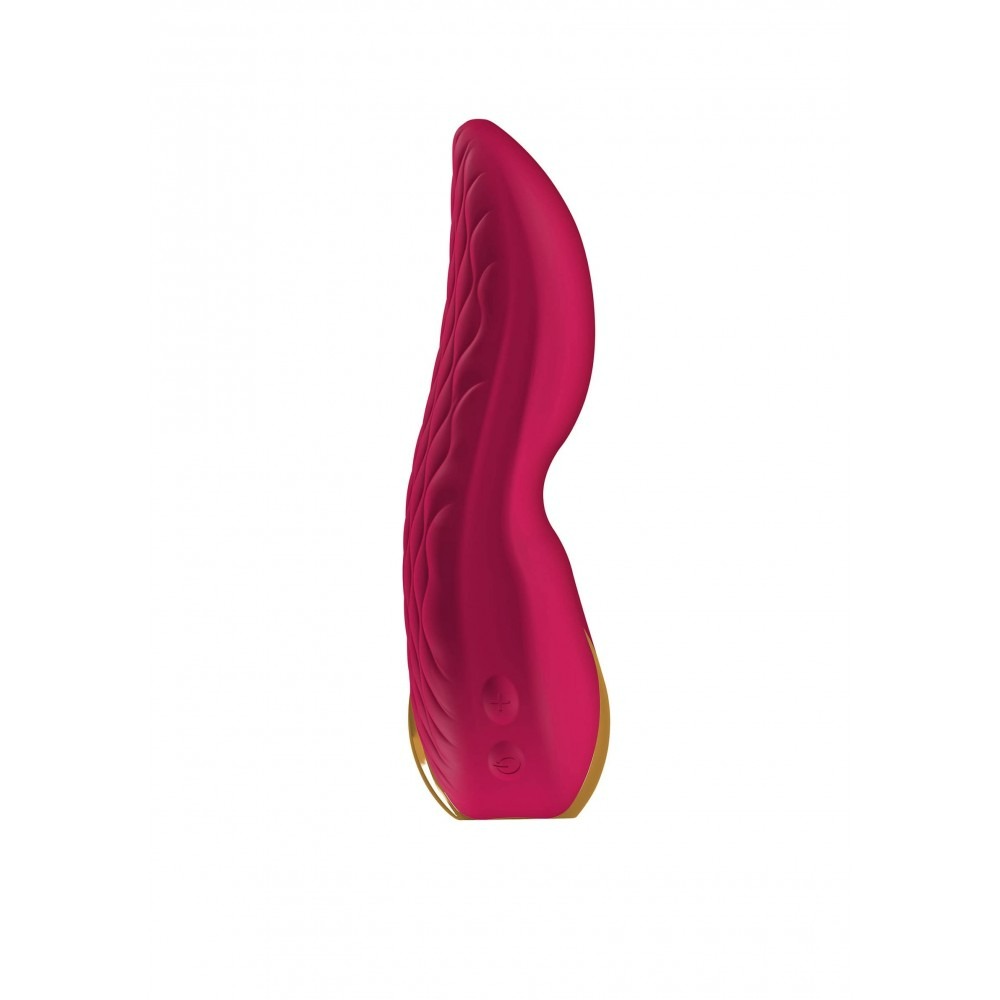 Секс игрушки - Клиторальный вибратор Shunga Aiko розовый, 10.5 см х 6.5 см 5