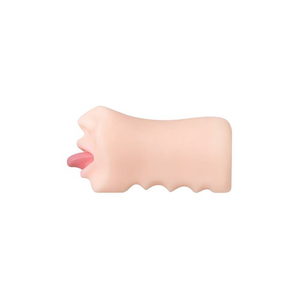 Мастурбаторы без вибрации - Мастурбатор рот Zero Tolerance с языком, 16.5 см 6