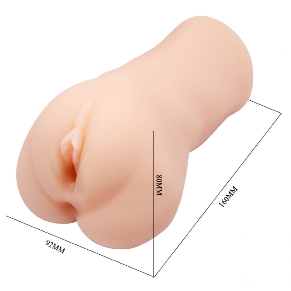  - Мастурбатор с вибрацией CRAZY BULL - Realistic Pocket Pussy, BM-009227Z 5