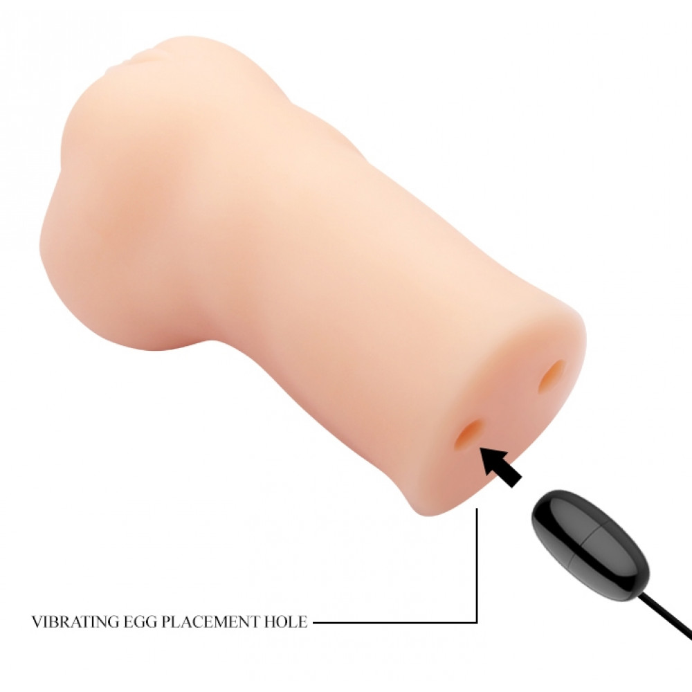  - Мастурбатор с вибрацией CRAZY BULL - Realistic Pocket Pussy, BM-009227Z 7