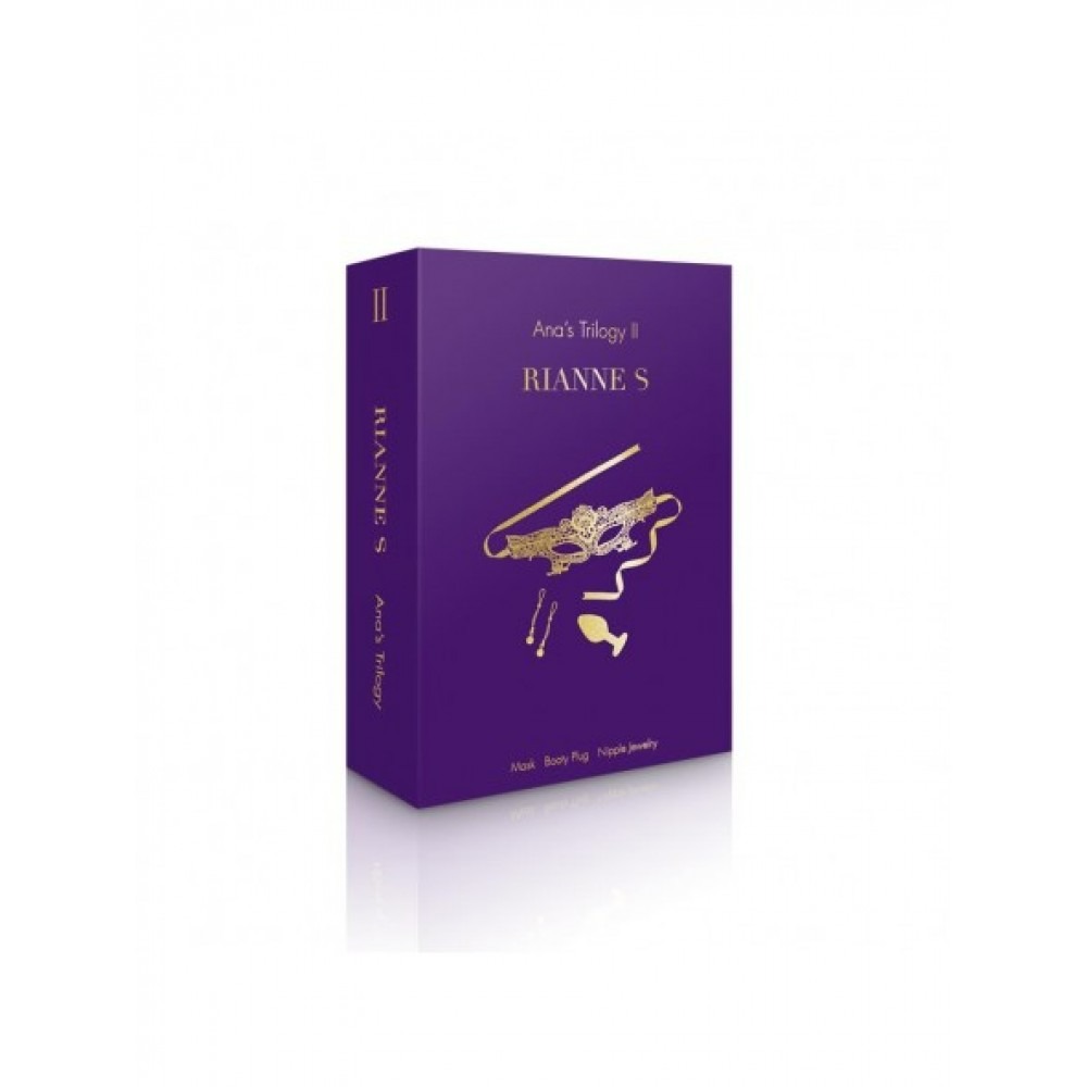 Секс игрушки - Набор аксессуаров Rianne S для БДСМ фиолетового цвета 2