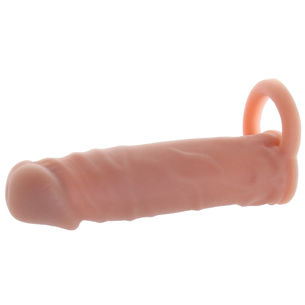 Різне - Насадка реалістична Size-Up пеніс, що подовжує, бежева 2