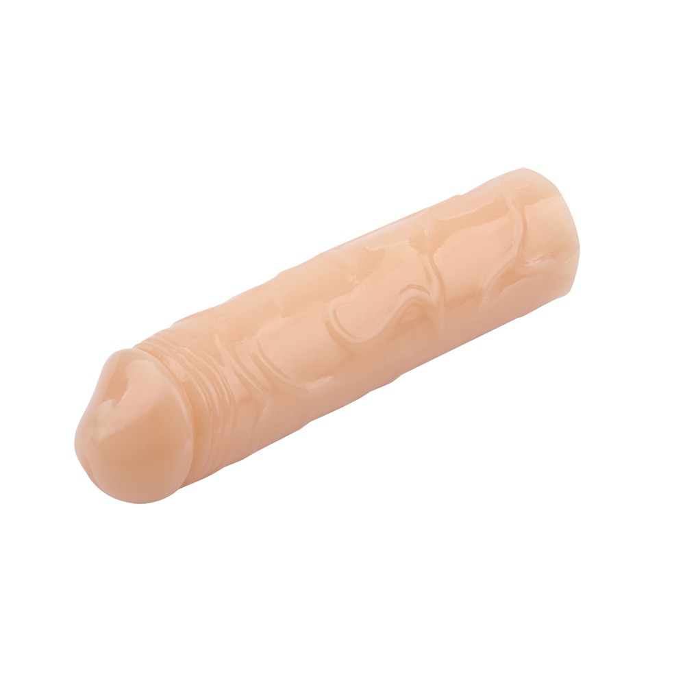 Разное - Насадка удлиняющая Chisa Superme Perfact Sleeve реалистичная, бежевая 4