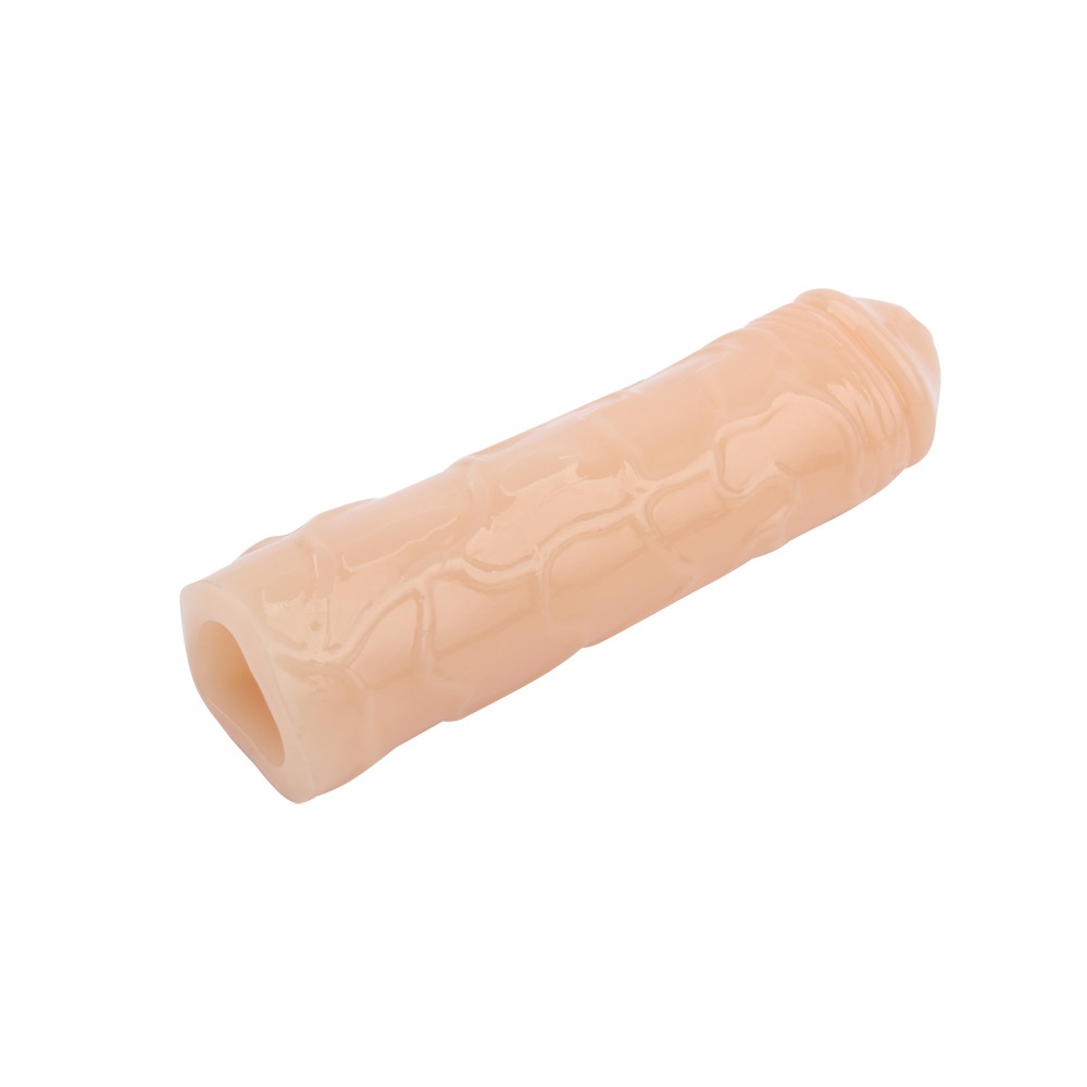 Разное - Насадка удлиняющая Chisa Superme Perfact Sleeve реалистичная, бежевая 5