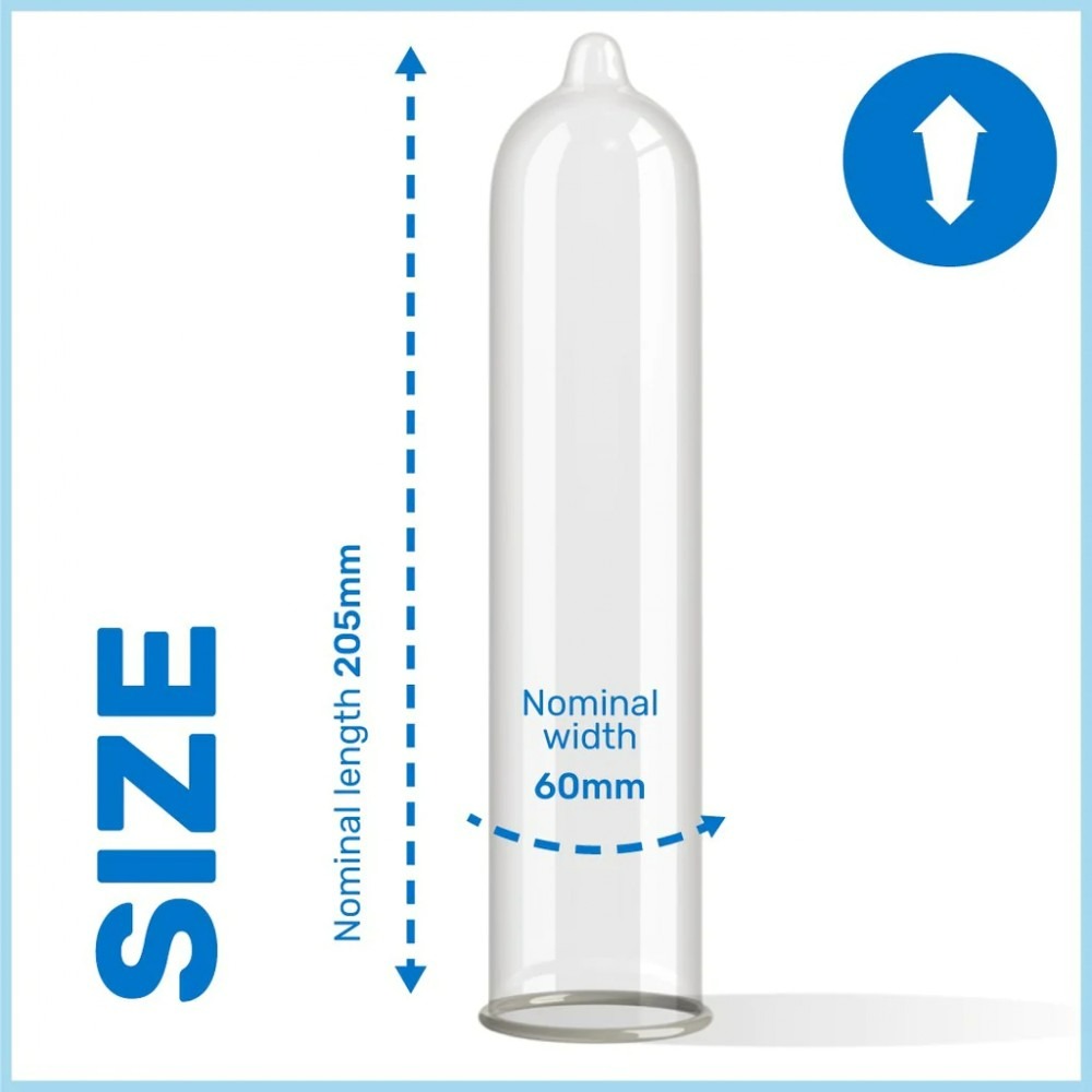 Презервативы - Презервативи Pasante King Size condoms 60,мм,За 6 шт 1