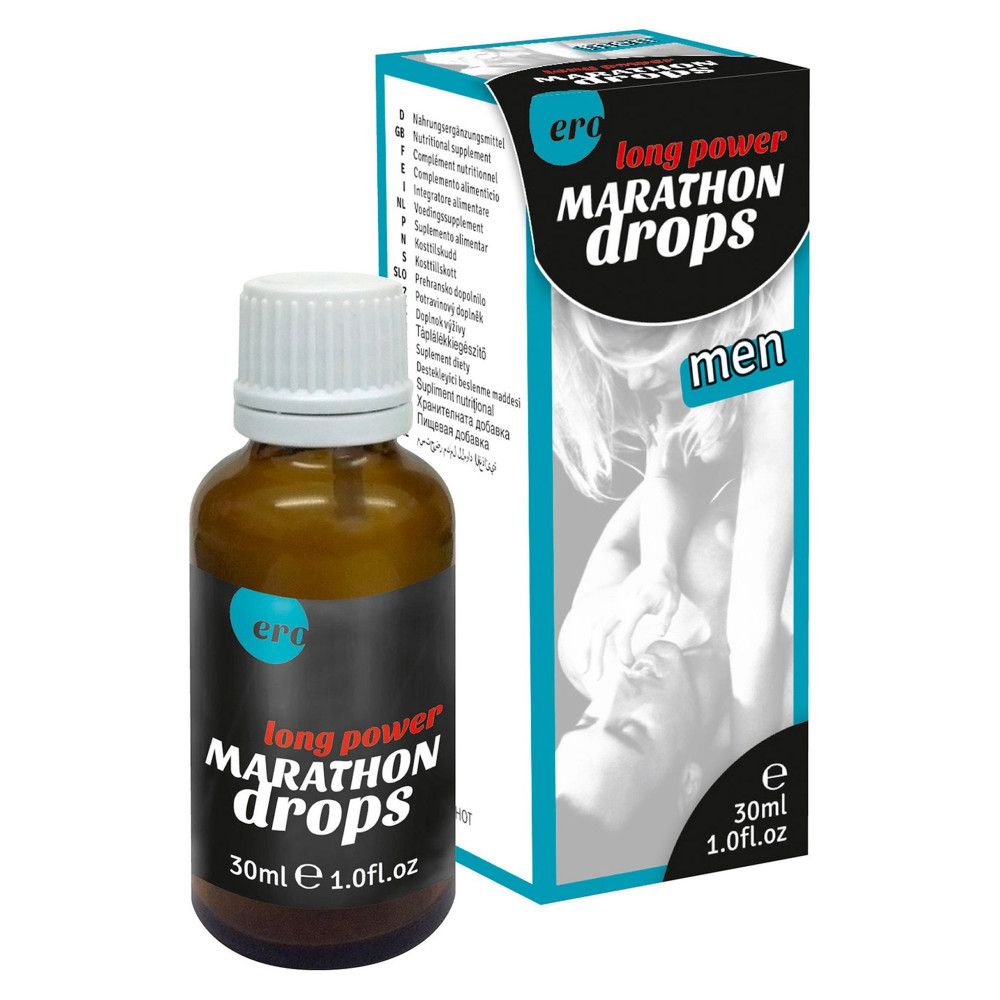  - Продлевающие капли для мужчин ERO Marathon Drops, 30 мл