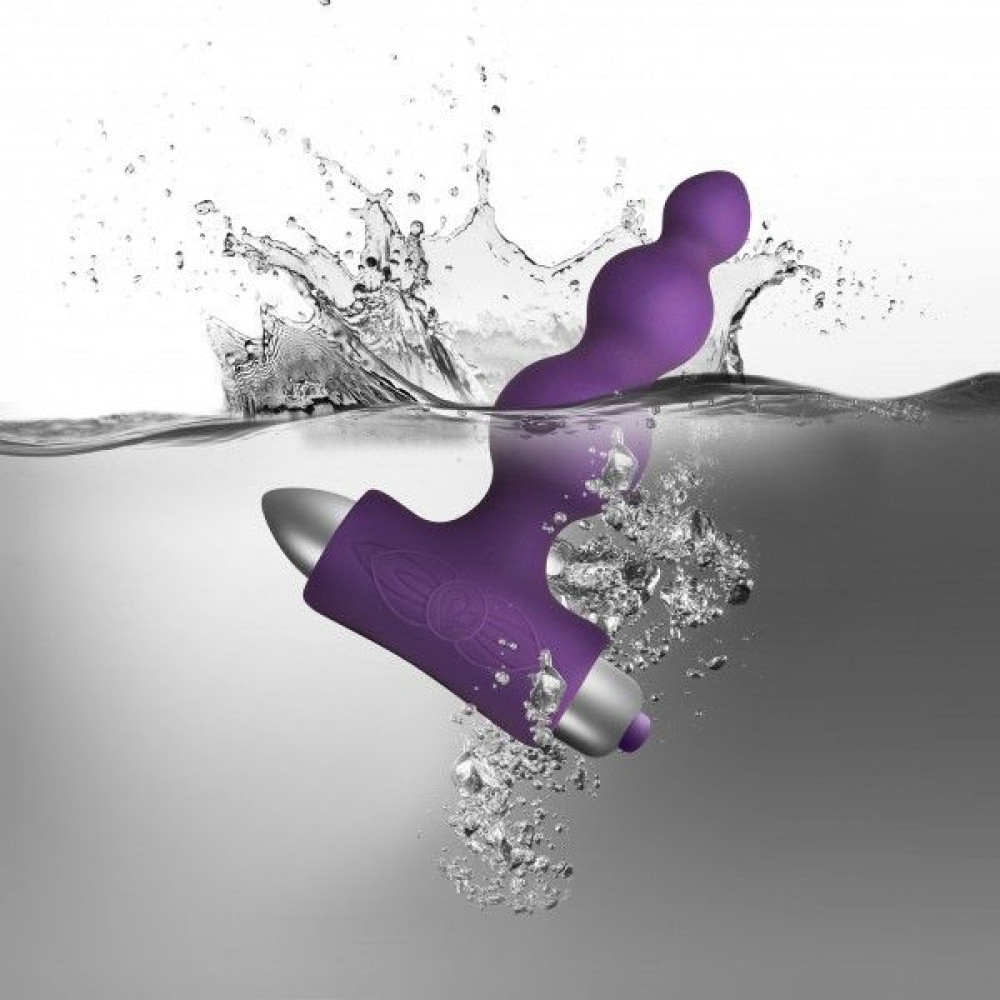  - Анальный вибратор Rocks Off Petite Sensations — Bubbles Purple 4