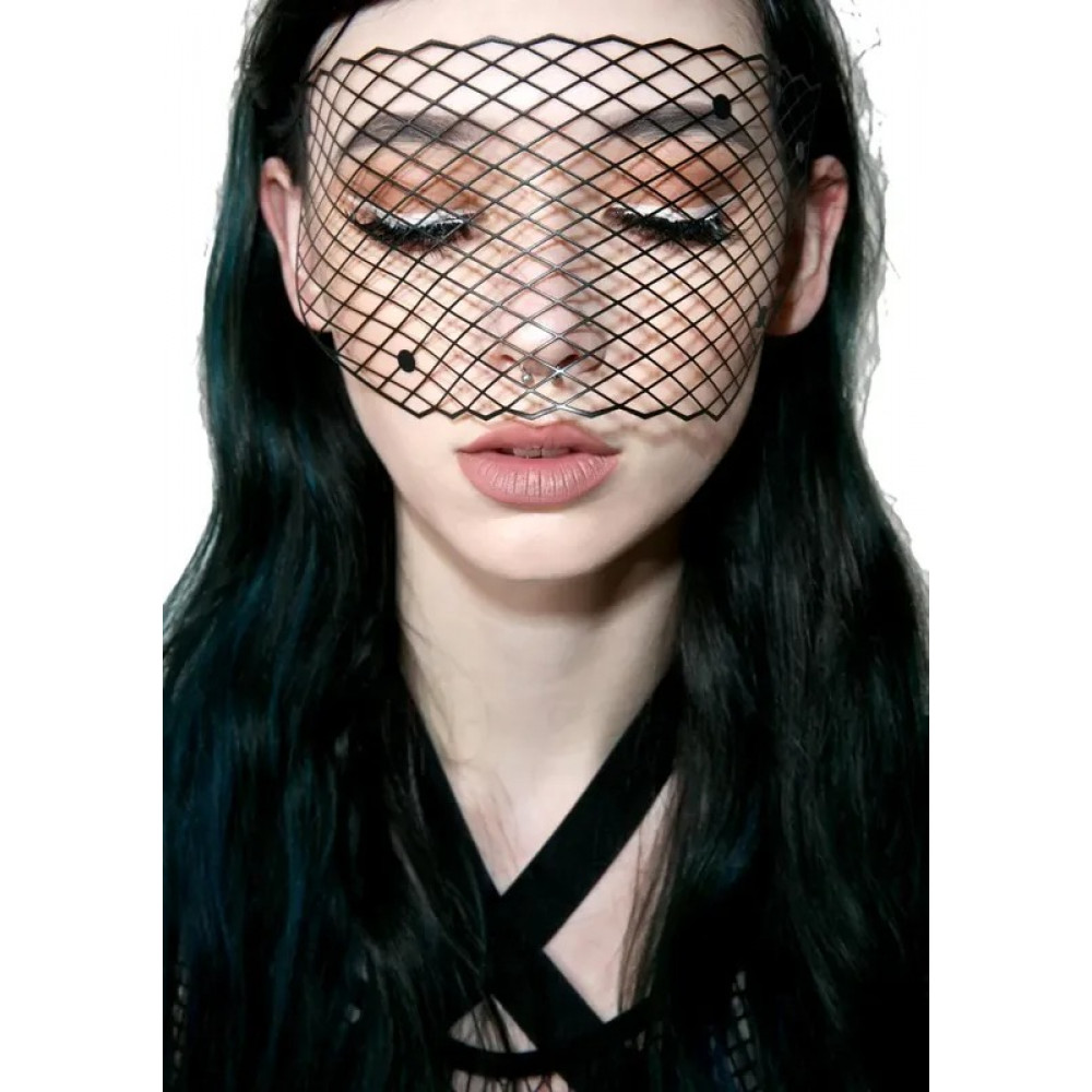 Різне - Вінілова маска, що самоклеїться, ЛУІЗА від Bijoux Indiscrets 1