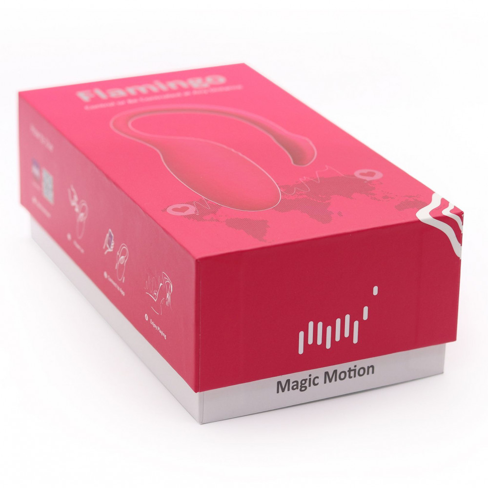 Смарт игрушки - Смарт-виброяйцо Magic Motion Flamingo со стимулятором клитора, 3 вида упражнений Кегеля 6