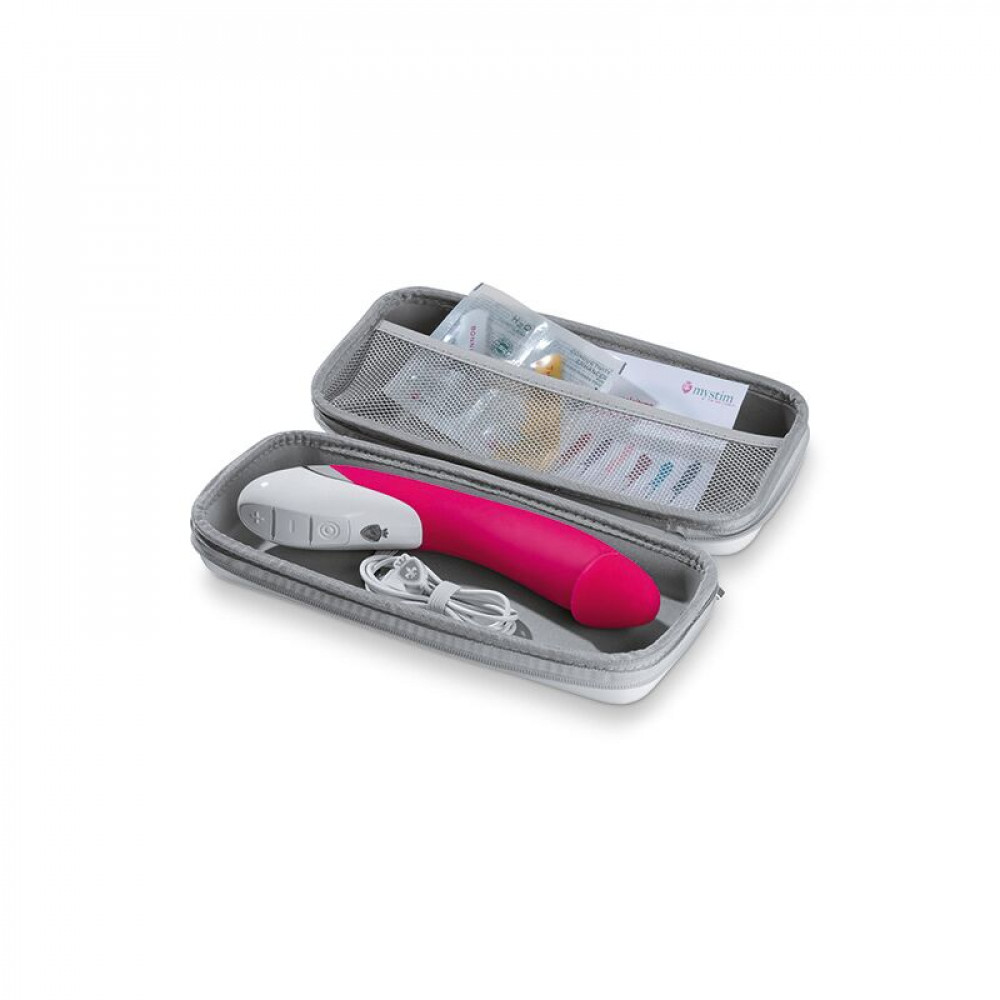 Классический вибратор - Мощный вибратор Mystim Terrific Truman Pink с двумя моторами и выраженной головкой 10