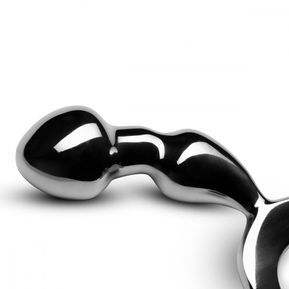 Анальные игрушки без вибрации - Анальная пробка Sinner Gear Unbendable — Drang Fun Metal Anal Plug 3