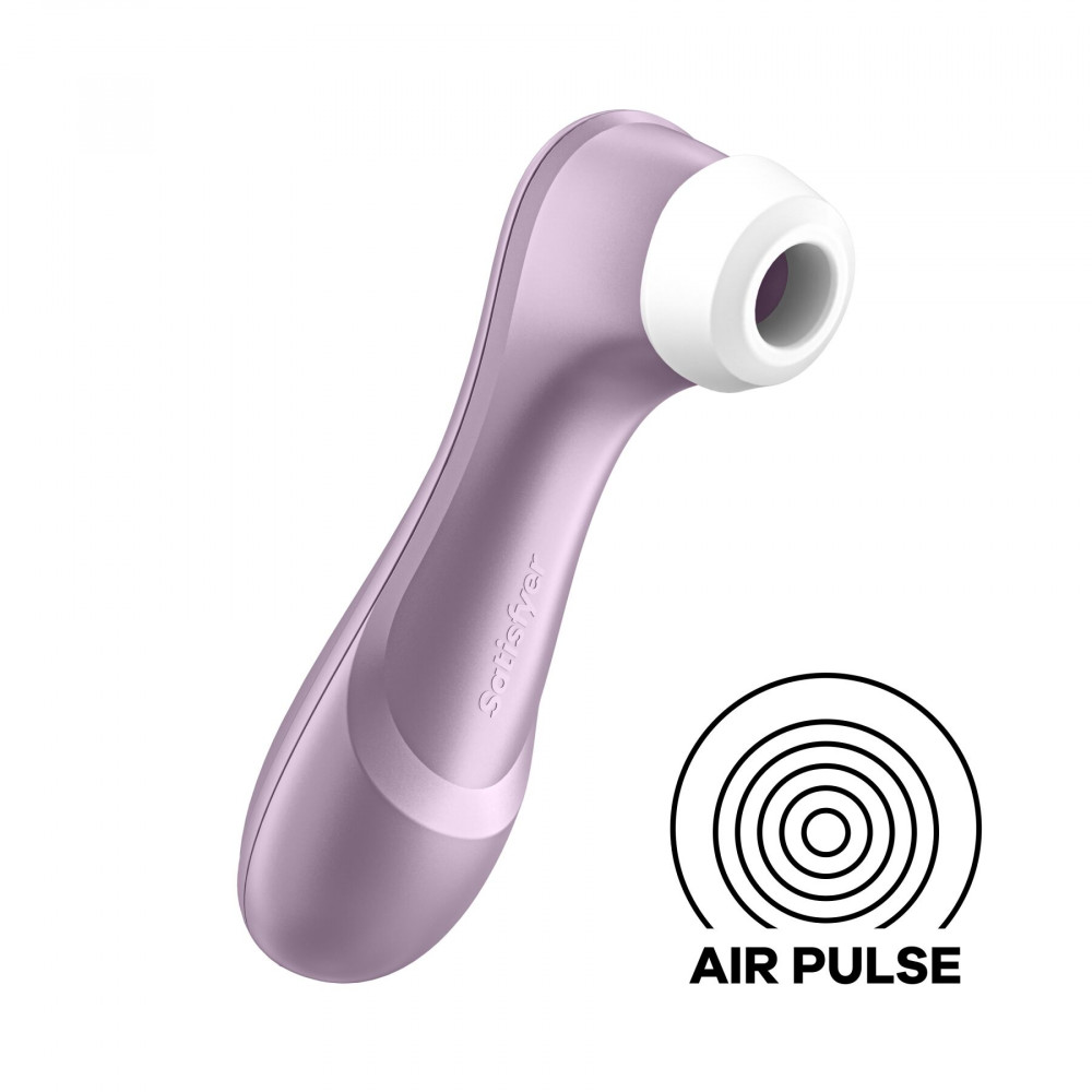 Вакуумний вібратор - Вакуумний кліторальний стимулятор Satisfyer Pro 2 Generation 2 Violet
