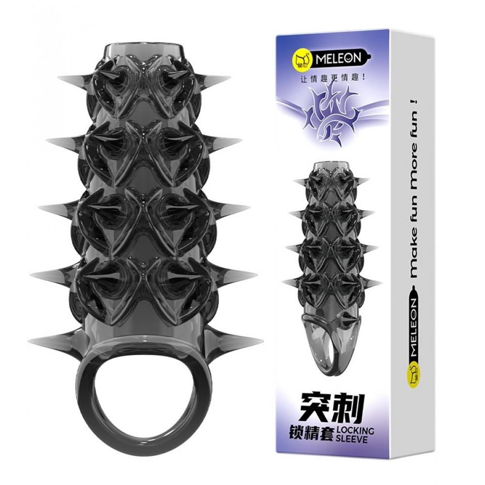 - Стимулююча насадка Meleon - Thrust Locking Sleeve, PS-03