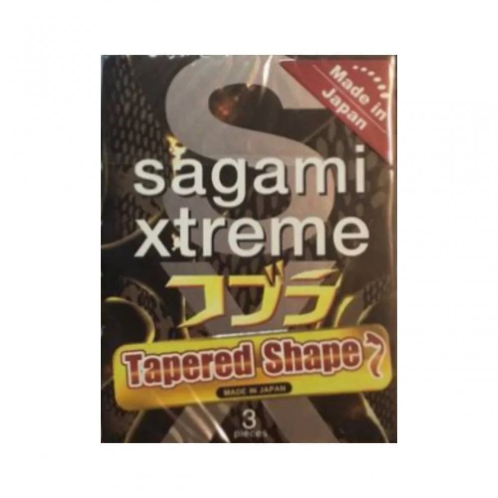 Презервативы - Супертонкие латексные презервативыі Sagami Xtreme Cobra 3шт