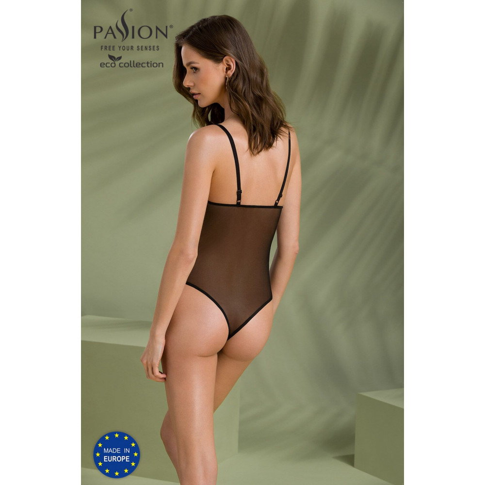 Эротическое боди - Боди Passion KERRIA BODY black L/XL - ECO Passion 6