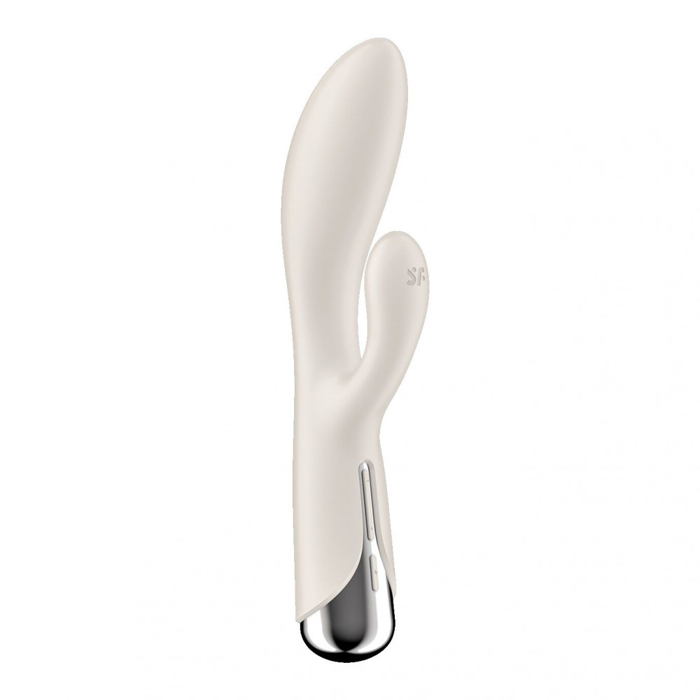 Вибратор-кролик - Вибратор-кролик Satisfyer Spinning Rabbit 1 Beige 4