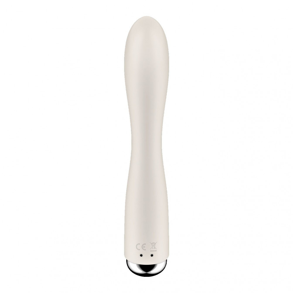 Вибратор-кролик - Вибратор-кролик Satisfyer Spinning Rabbit 1 Beige 3